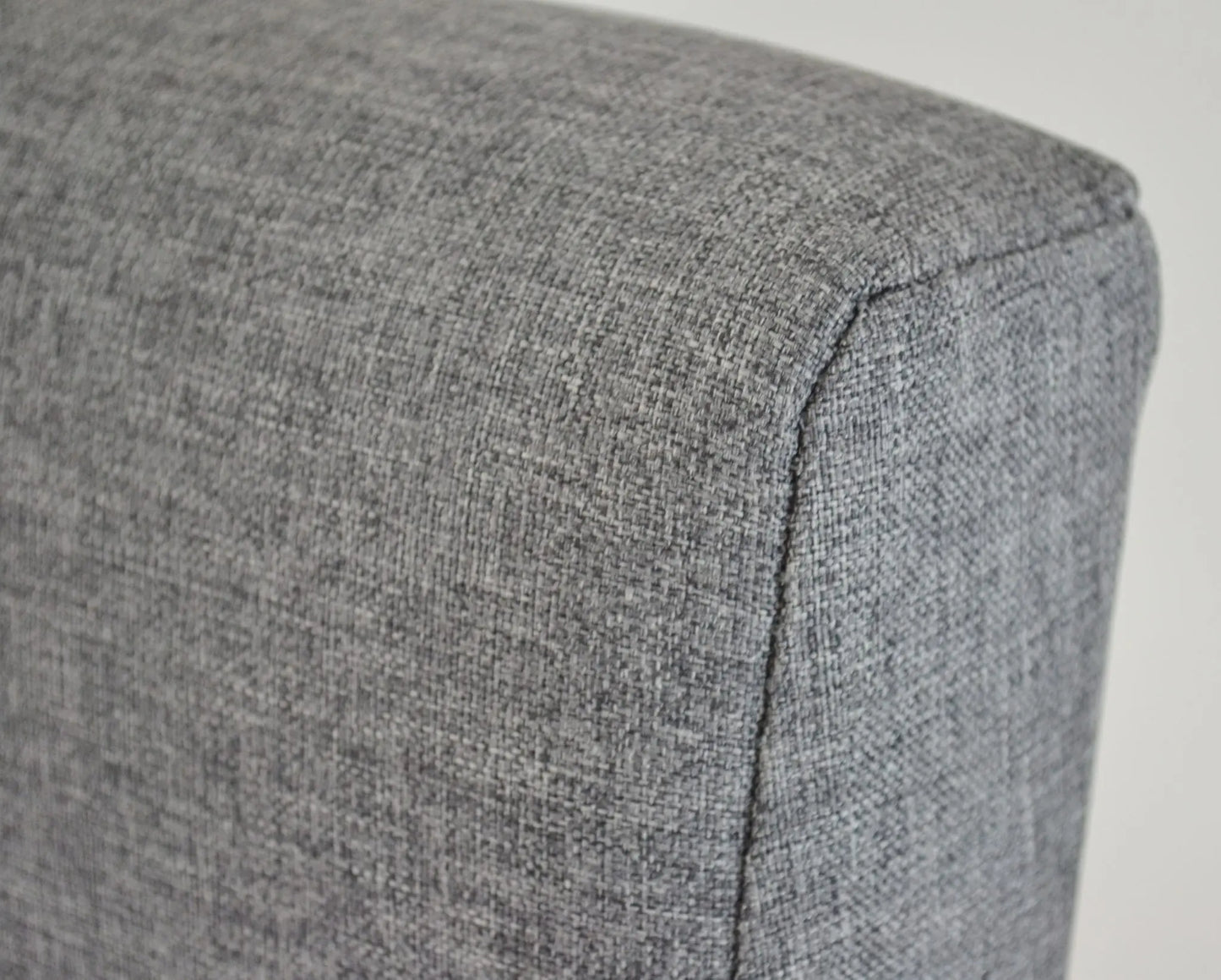 Texas Grey Fabric Ottoman